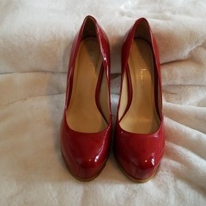 Kelsi Red patent leather stilletos